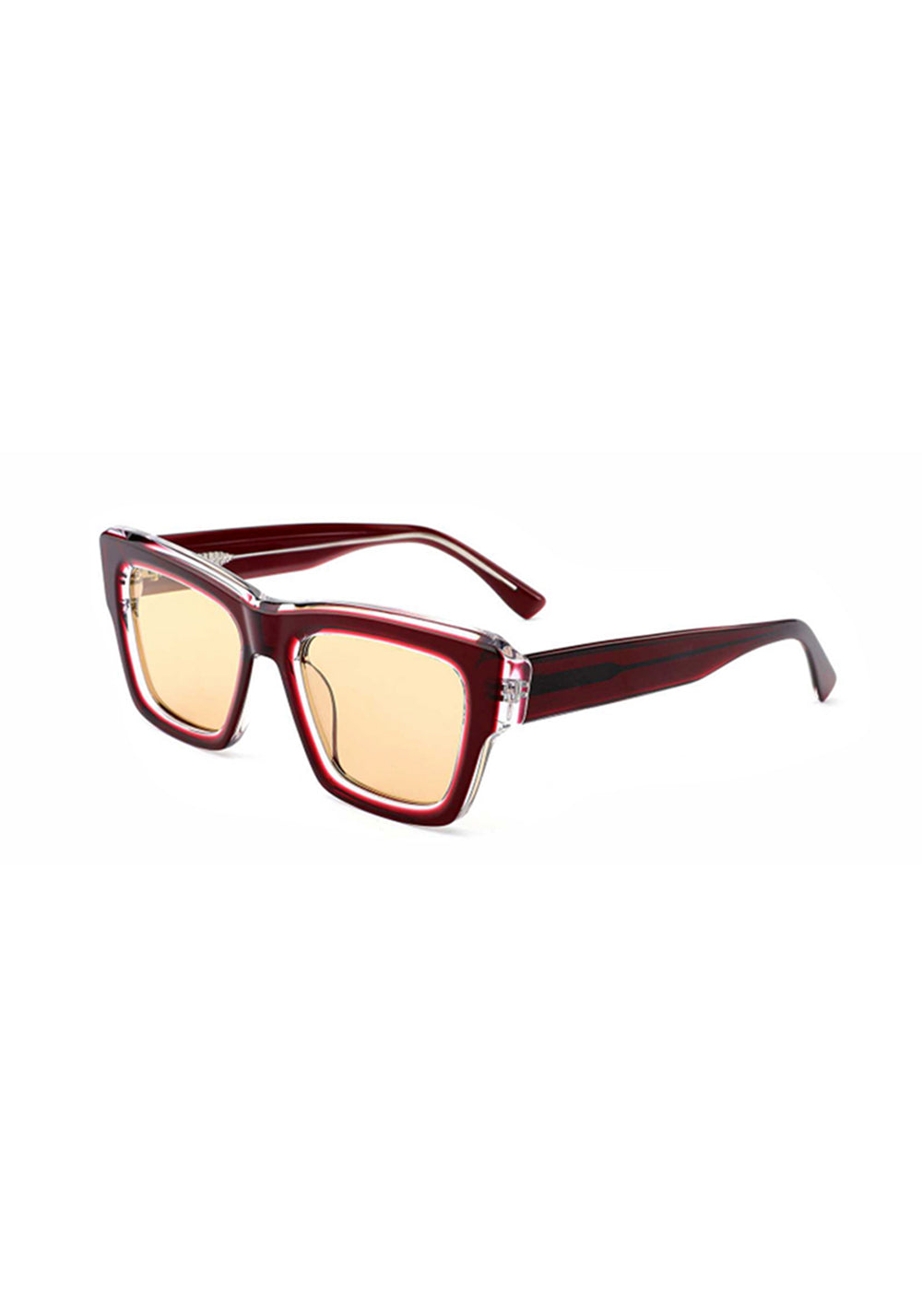 Contemporary Square Wrap Sunglasses - PSYLOS 1, Contemporary Square Wrap Sunglasses, glasses, LookMoney, PSYLOS 1